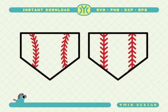 Baseball Home Plate SVG
