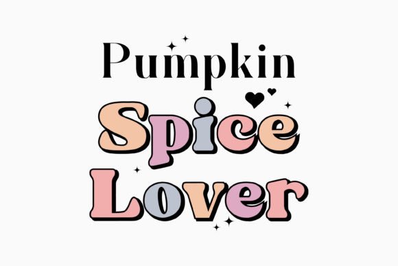Retro Coffee Quote SVG Pumpkin Spice Lov