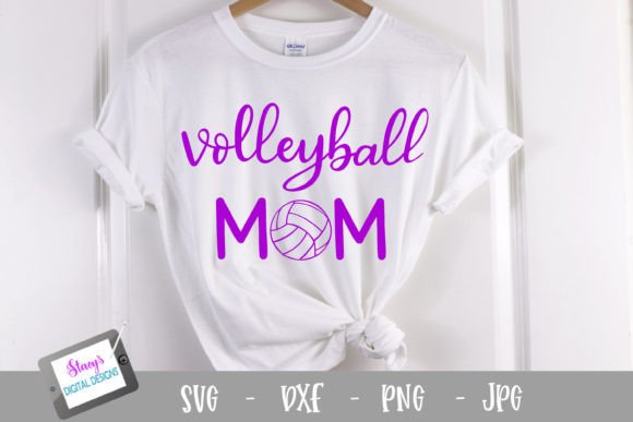 Volleyball Mom SVG Sports Mom